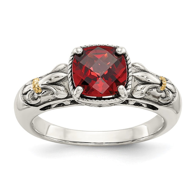14k/Silver Two-Tone Rings Style QTC1397 - Classique Jewelry Inc.