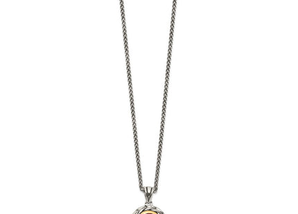 14k/Silver Two-Tone Jewelry Style QTC1402 - Classique Jewelry Inc.