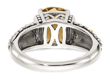 14k/Silver Two-Tone Rings Style QTC1441 - Classique Jewelry Inc.