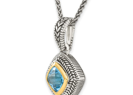 14k/Silver Two-Tone Jewelry Style QTC146 - Classique Jewelry Inc.