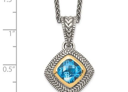 14k/Silver Two-Tone Jewelry Style QTC146 - Classique Jewelry Inc.