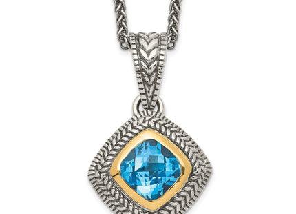 14k/Silver Two-Tone Jewelry Style QTC146 - Classique Jewelry Inc.