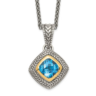 14k/Silver Two-Tone Jewelry Style QTC146 - Classique Jewelry Inc.