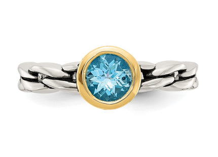 14k/Silver Two-Tone Rings Style QTC148 - Classique Jewelry Inc.