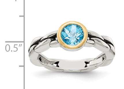 14k/Silver Two-Tone Rings Style QTC148 - Classique Jewelry Inc.