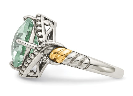 14k/Silver Two-Tone Rings Style QTC1491 - Classique Jewelry Inc.