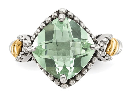 14k/Silver Two-Tone Rings Style QTC1491 - Classique Jewelry Inc.