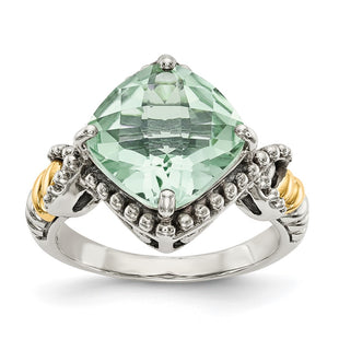 14k/Silver Two-Tone Rings Style QTC1491 - Classique Jewelry Inc.