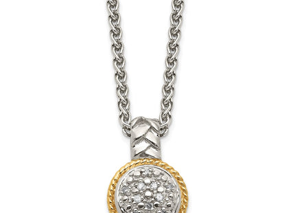 14k/Silver Two-Tone Jewelry Style QTC1524 - Classique Jewelry Inc.