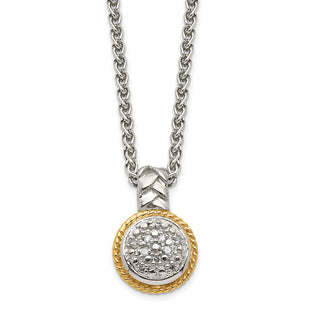 14k/Silver Two-Tone Jewelry Style QTC1524 - Classique Jewelry Inc.