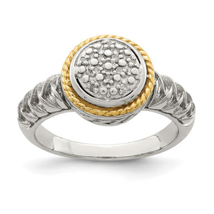 14k/Silver Two-Tone Rings Style QTC1526 - Classique Jewelry Inc.