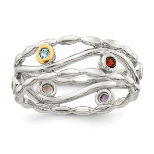 14k/Silver Two-Tone Rings Style QTC1552 - Classique Jewelry Inc.