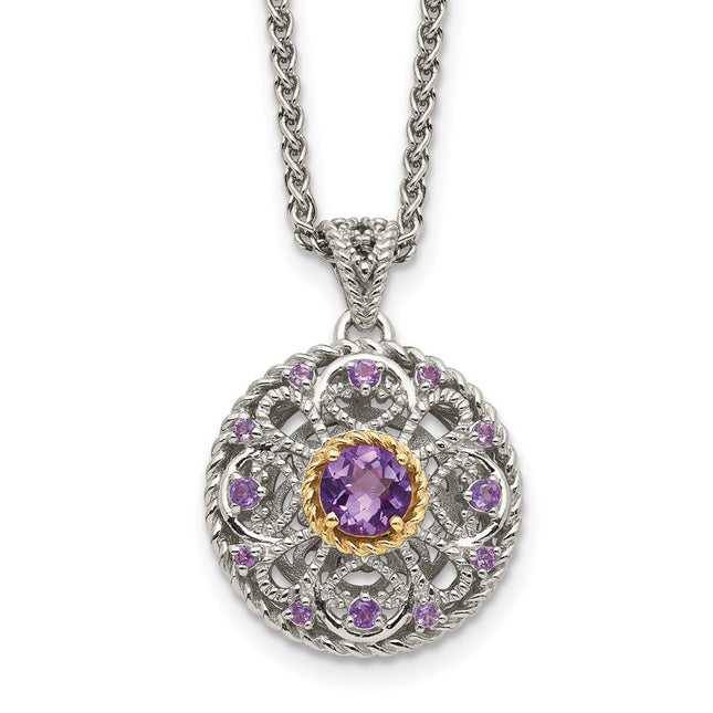 14k/Silver Two-Tone Jewelry Style QTC1557 - Classique Jewelry Inc.