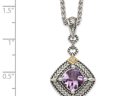 14k/Silver Two-Tone Jewelry Style QTC1577 - Classique Jewelry Inc.