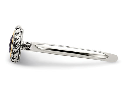 14k/Silver Two-Tone Rings Style QTC1590 - Classique Jewelry Inc.
