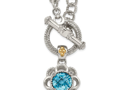 14k/Silver Two-Tone Jewelry Style QTC1605 - Classique Jewelry Inc.