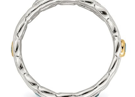 14k/Silver Two-Tone Rings Style QTC1606 - Classique Jewelry Inc.