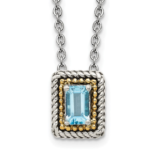 14k/Silver Two-Tone Jewelry Style QTC1616 - Classique Jewelry Inc.