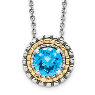 14k/Silver Two-Tone Jewelry Style QTC1627 - Classique Jewelry Inc.