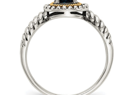 14k/Silver Two-Tone Rings Style QTC1632 - Classique Jewelry Inc.