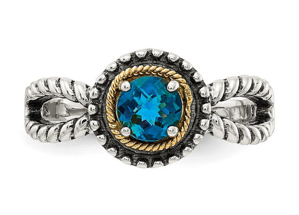 14k/Silver Two-Tone Rings Style QTC1632 - Classique Jewelry Inc.