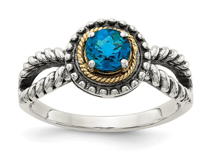 14k/Silver Two-Tone Rings Style QTC1632 - Classique Jewelry Inc.