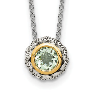 14k/Silver Two-Tone Jewelry Style QTC1665 - Classique Jewelry Inc.
