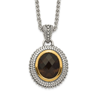 14k/Silver Two-Tone Jewelry Style QTC1675 - Classique Jewelry Inc.