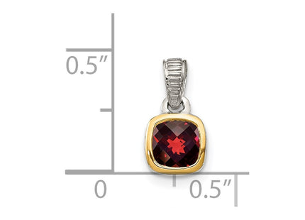 14k/Silver Two-Tone Pendants Style QTC1696 - Classique Jewelry Inc.