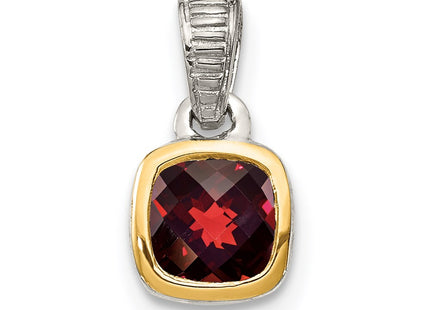 14k/Silver Two-Tone Pendants Style QTC1696 - Classique Jewelry Inc.