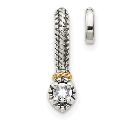 Sterling silver topaz chain