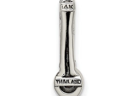 14k/Silver Two-Tone Pendants Style QTC1704 - Classique Jewelry Inc.