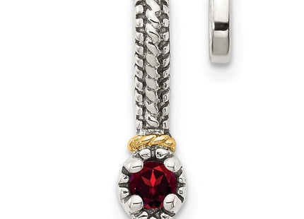 14k/Silver Two-Tone Pendants Style QTC1705 - Classique Jewelry Inc.