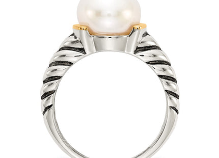 14k/Silver Two-Tone Rings Style QTC171 - Classique Jewelry Inc.