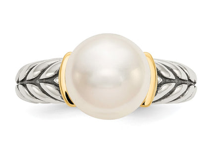 14k/Silver Two-Tone Rings Style QTC171 - Classique Jewelry Inc.