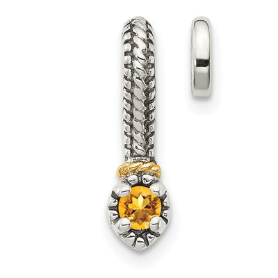 Sterling silver citrine chain