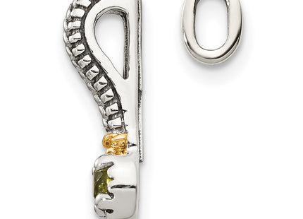 14k/Silver Two-Tone Pendants Style QTC1713 - Classique Jewelry Inc.