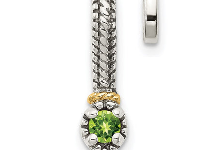 14k/Silver Two-Tone Pendants Style QTC1713 - Classique Jewelry Inc.