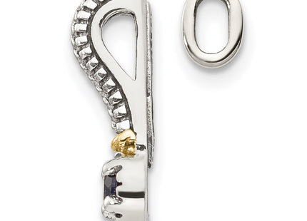 14k/Silver Two-Tone Pendants Style QTC1714 - Classique Jewelry Inc.