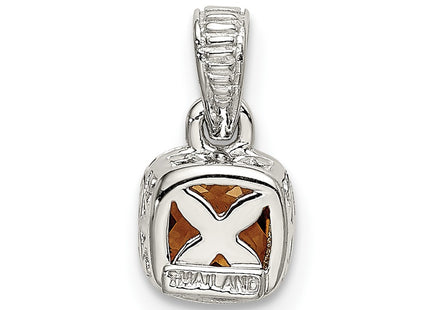 14k/Silver Two-Tone Pendants Style QTC1715 - Classique Jewelry Inc.