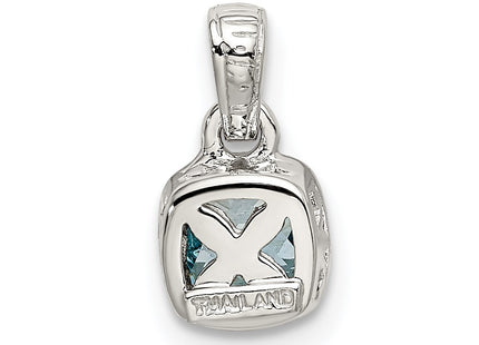 14k/Silver Two-Tone Pendants Style QTC1716 - Classique Jewelry Inc.