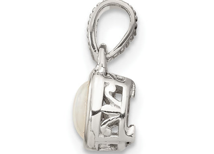 14k/Silver Two-Tone Pendants Style QTC1717 - Classique Jewelry Inc.