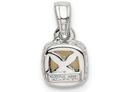 14k/Silver Two-Tone Pendants Style QTC1717 - Classique Jewelry Inc.