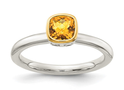 14k/Silver Two-Tone Rings Style QTC1720 - Classique Jewelry Inc.