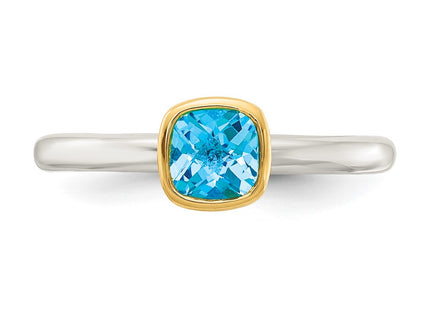14k/Silver Two-Tone Rings Style QTC1721 - Classique Jewelry Inc.
