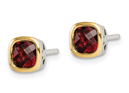 14k/Silver Two-Tone Earrings Style QTC1724 - Classique Jewelry Inc.