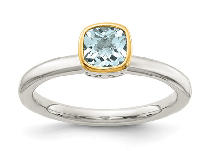 14k/Silver Two-Tone Rings Style QTC1734 - Classique Jewelry Inc.