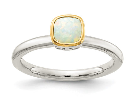 14k/Silver Two-Tone Rings Style QTC1737 - Classique Jewelry Inc.