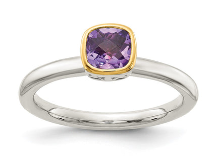 14k/Silver Two-Tone Rings Style QTC1739 - Classique Jewelry Inc.