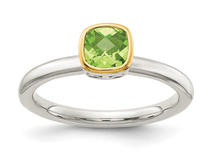 14k/Silver Two-Tone Rings Style QTC1743 - Classique Jewelry Inc.